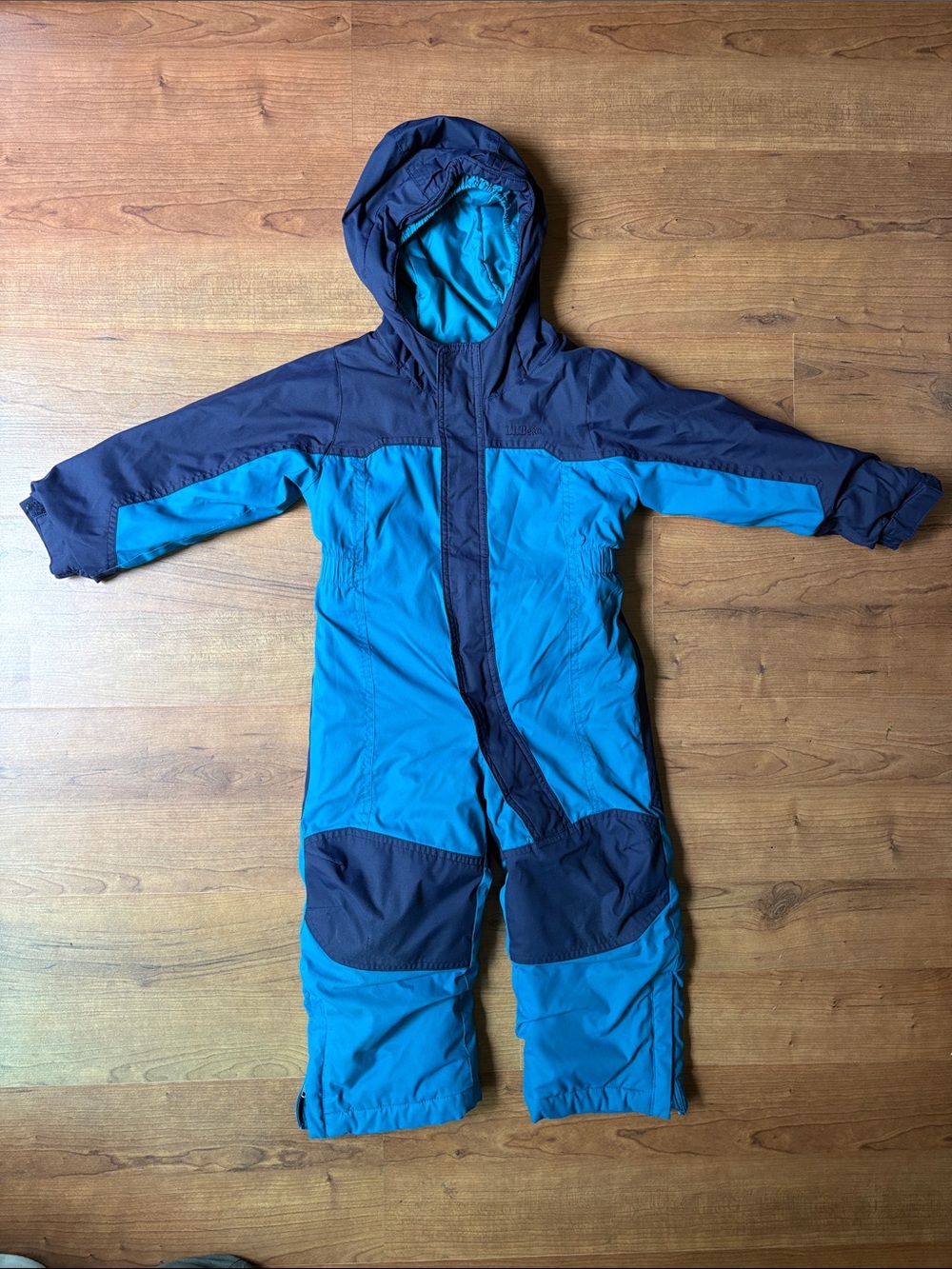 L.L. Bean Kids' Cold Buster Snowsuit - Teal and Navy